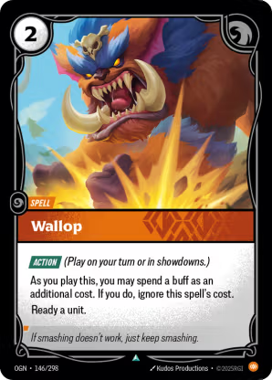 Riftbound Origins 146/298 Wallop Foil