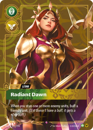 Riftbound Origins 261/298 Leona, Radiant Dawn