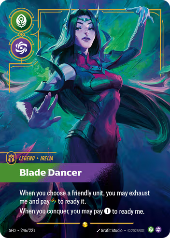 Riftbound Spiritforged 246/221 Irelia Blade Dancer (Showcase)