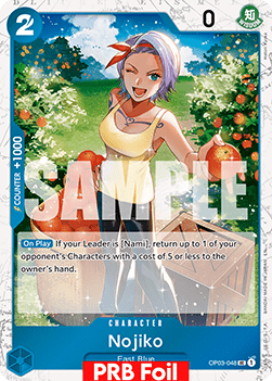 OPTCG The Best Vol.2 PRB02-OP03-048 Nojiko PRB Foil