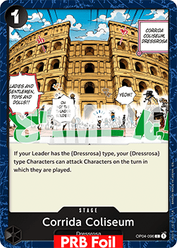OPTCG The Best Vol.2 PRB02-OP04-096 Corrida Coliseum PRB Foil