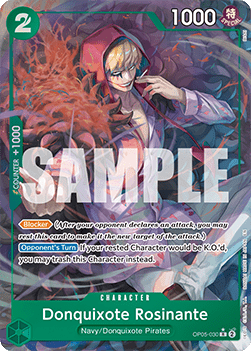 OPTCG The Best Vol.2 PRB02-OP05-030 Donquixote Rosinante Alternate Art