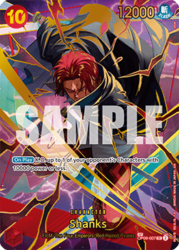 OPTCG The Best Vol.2 PRB02-OP06-007 Shanks (SR) Special Rare