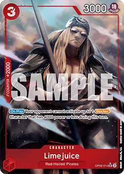 OPTCG The Best Vol.2 PRB02-OP09-014 Limejuice Alternate Art