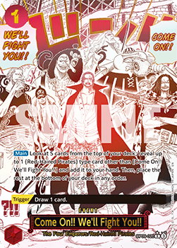 OPTCG The Best Vol.2 PRB02-OP09-020 Come On!! We'll Fight You!! Special Rare