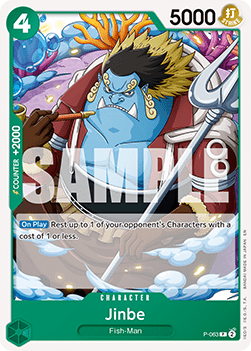 OPTCG The Best Vol.2 PRB02-P-063 Jinbe
