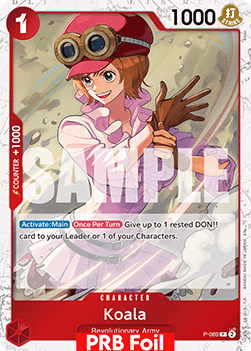 OPTCG The Best Vol.2 PRB02-P-069 Koala PRB Foil