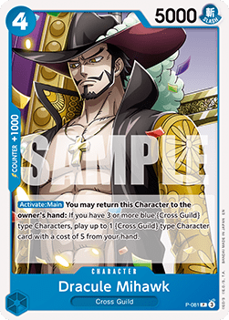 OPTCG The Best Vol.2 PRB02-P-081 Dracule Mihawk