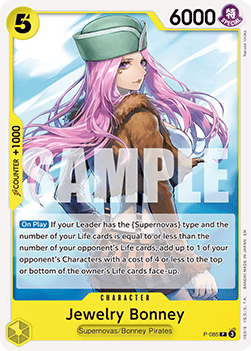 OPTCG The Best Vol.2 PRB02-P-085 Jewelry Bonney