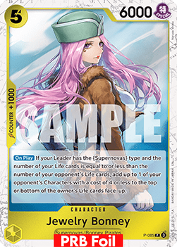 OPTCG The Best Vol.2 PRB02-P-085 Jewelry Bonney PRB Foil