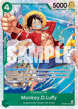 OPTCG The Best Vol.2 PRB02-005 Monkey.D.Luffy (SR)