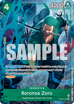 OPTCG The Best Vol.2 PRB02-006 Roronoa Zoro Alternate Art