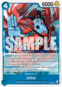 OPTCG The Best Vol.2 PRB02-007 Jinbe