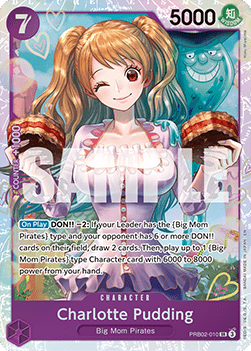 OPTCG The Best Vol.2 PRB02-010 Charlotte Pudding (SR)