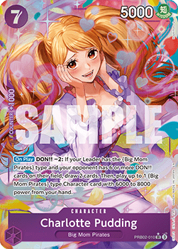 OPTCG The Best Vol.2 PRB02-010 Charlotte Pudding (SR) Alternate Art