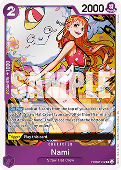 OPTCG The Best Vol.2 PRB02-012 Nami