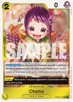 OPTCG The Best Vol.2 PRB02-016 Otama