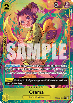 OPTCG The Best Vol.2 PRB02-016 Otama Alternate Art