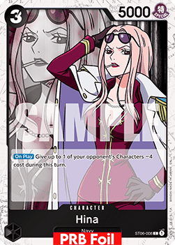 OPTCG The Best Vol.2 PRB02-ST06-008 Hina PRB Foil