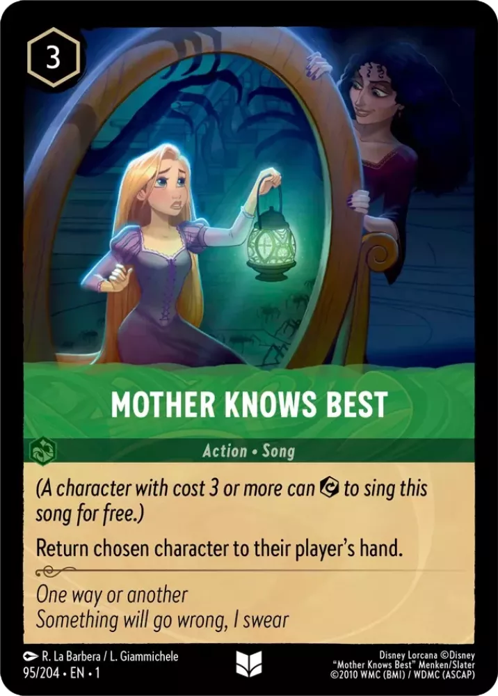 Lorcana The First Chapter 095/204 Mother Knows Best Foil