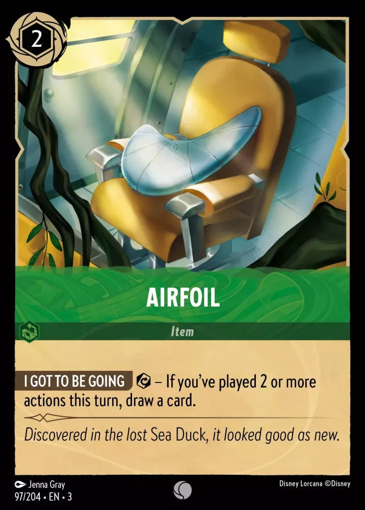 Lorcana Into the Inklands 097/204 Airfoil Foil