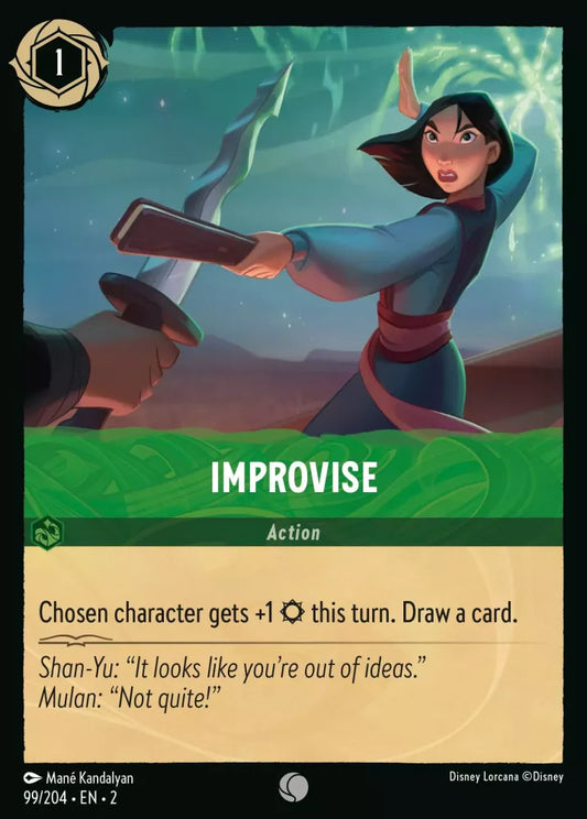 Lorcana Rise of the Floodborn 099/204 Improvise