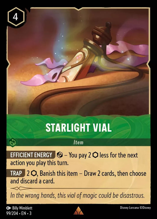 Lorcana Into the Inklands 099/204 Starlight Vial Foil