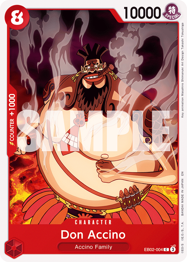 OPTCG Anime 25th Collection EB02-004 Don Accino