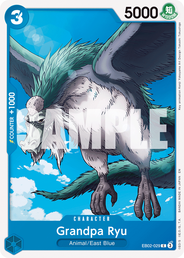 OPTCG Anime 25th Collection EB02-029 Grandpa Ryu
