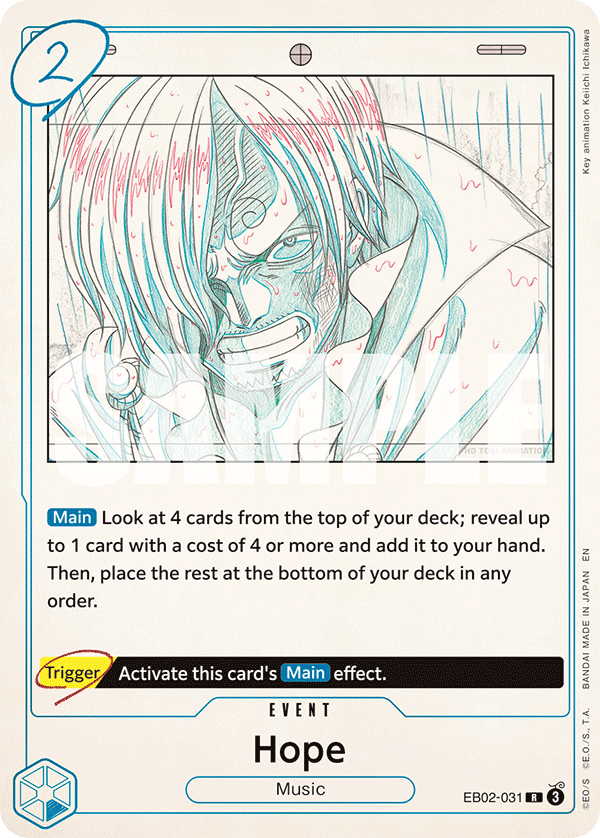 OPTCG Anime 25th Collection EB02-031 Hope