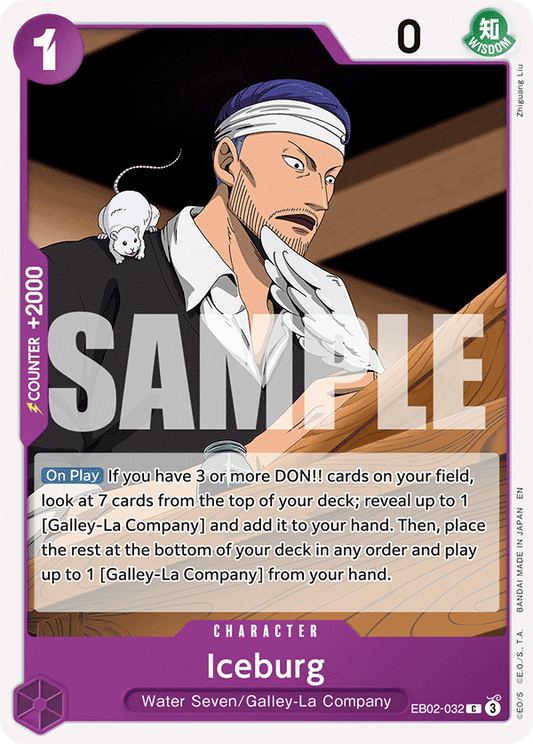 OPTCG Anime 25th Collection EB02-032 Iceburg