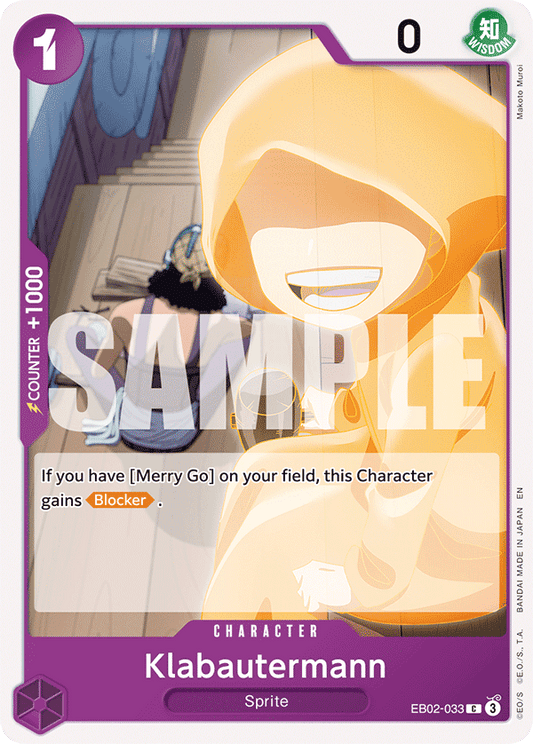 OPTCG Anime 25th Collection EB02-033 Klabautermann