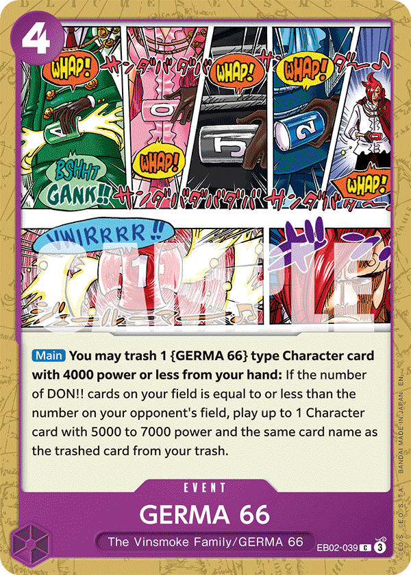 OPTCG Anime 25th Collection EB02-039 Germa 66