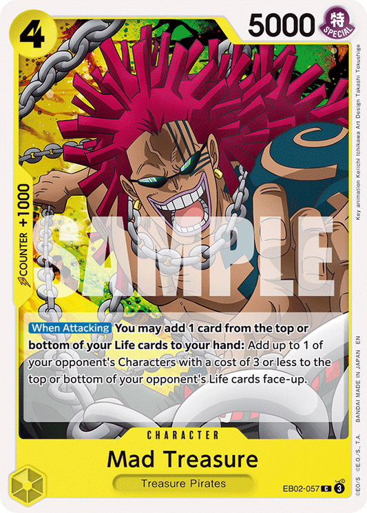 OPTCG Anime 25th Collection EB02-057 Mad Treasure