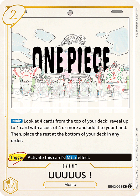 OPTCG Anime 25th Collection EB02-058 UUUUUS !