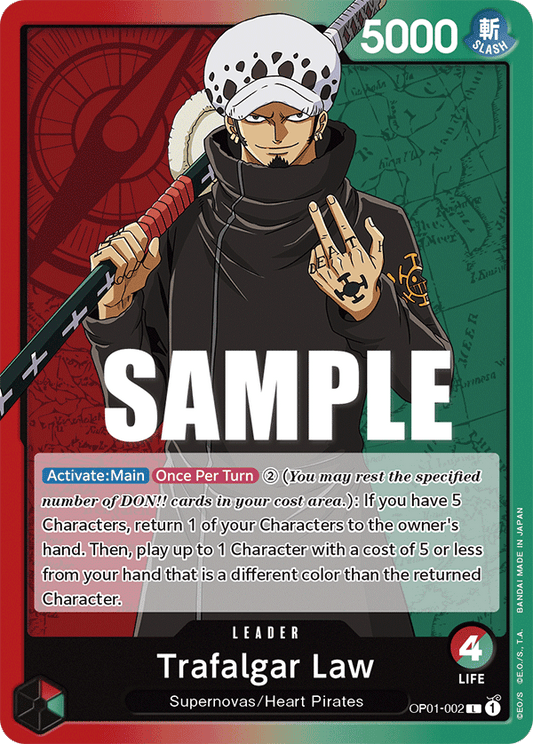 Trafalgar Law (OP01-002) (V.1)