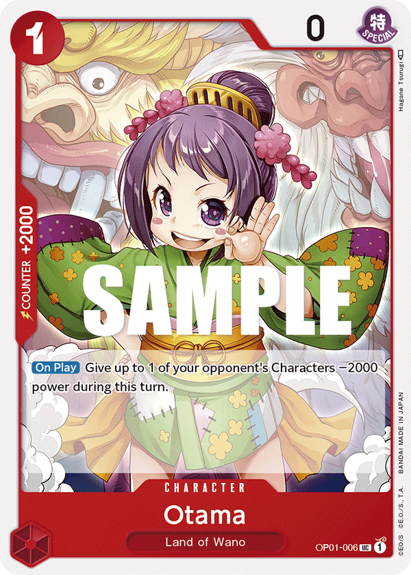 OPTCG Romance Dawn OP01-006 Otama