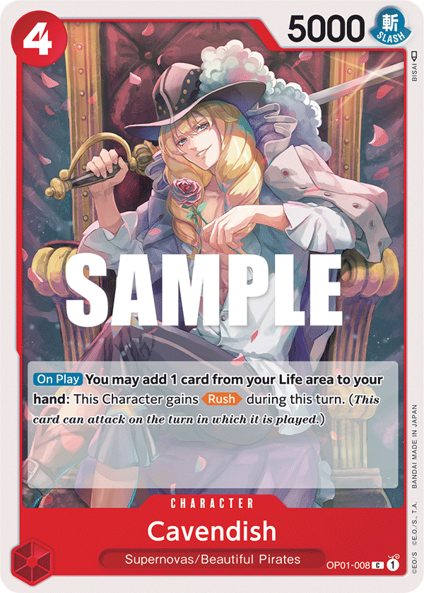 Cavendish (OP01-008) (V.1)