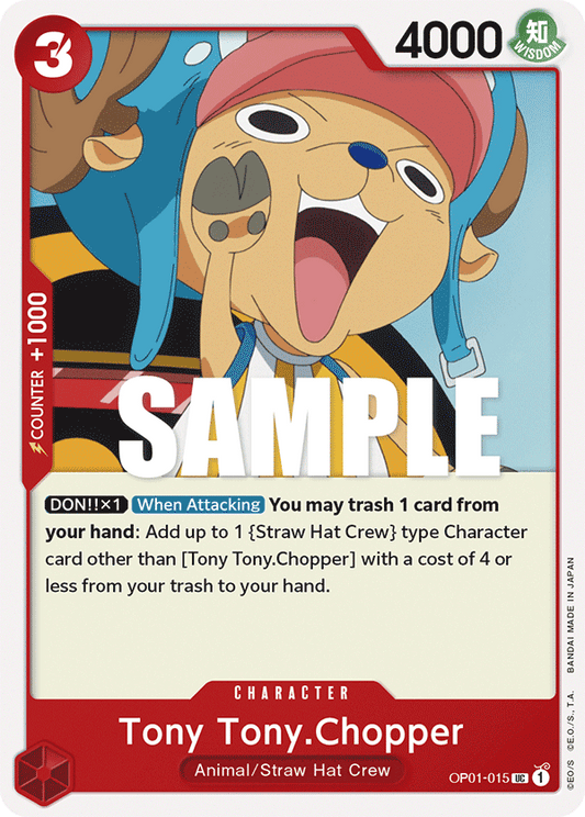 OPTCG Romance Dawn OP01-015 Tony Tony.Chopper