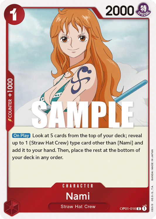 OPTCG Romance Dawn OP01-016 Nami