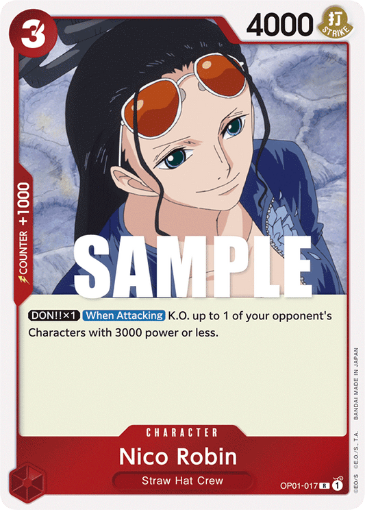 OPTCG Romance Dawn OP01-017 Nico Robin