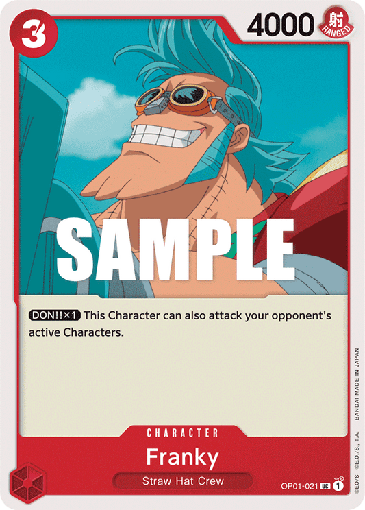 OPTCG Romance Dawn OP01-021 Franky