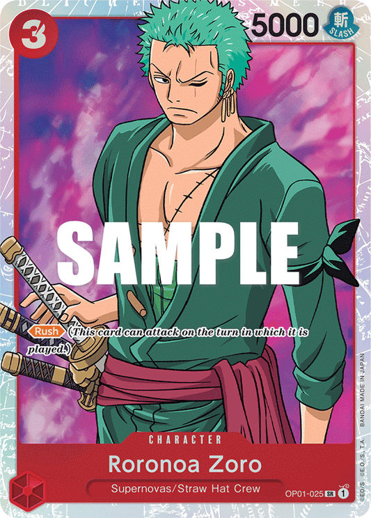 Roronoa Zoro (OP01-025) (V.1)