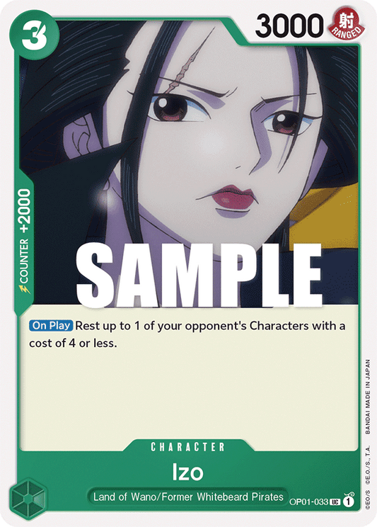 OPTCG Romance Dawn OP01-033 Izo