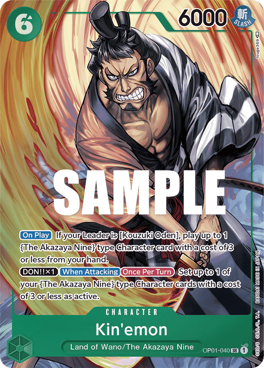 Kin'emon (OP01-040) (V.2)