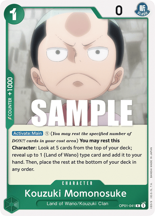 Kouzuki Momonosuke (OP01-041)