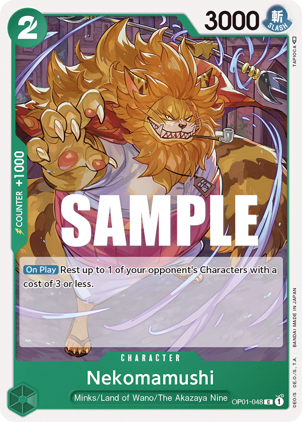 Nekomamushi (OP01-048) (V.1)