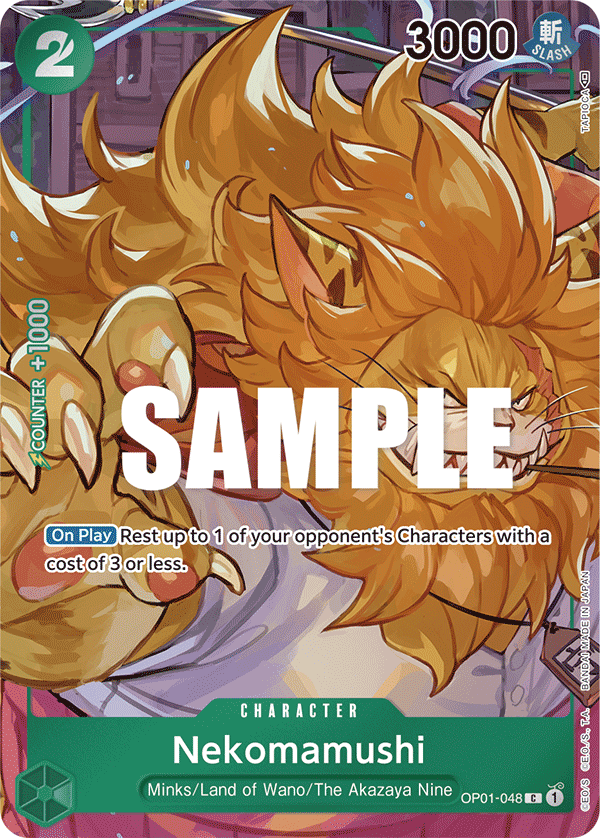 Nekomamushi (OP01-048) (V.2)