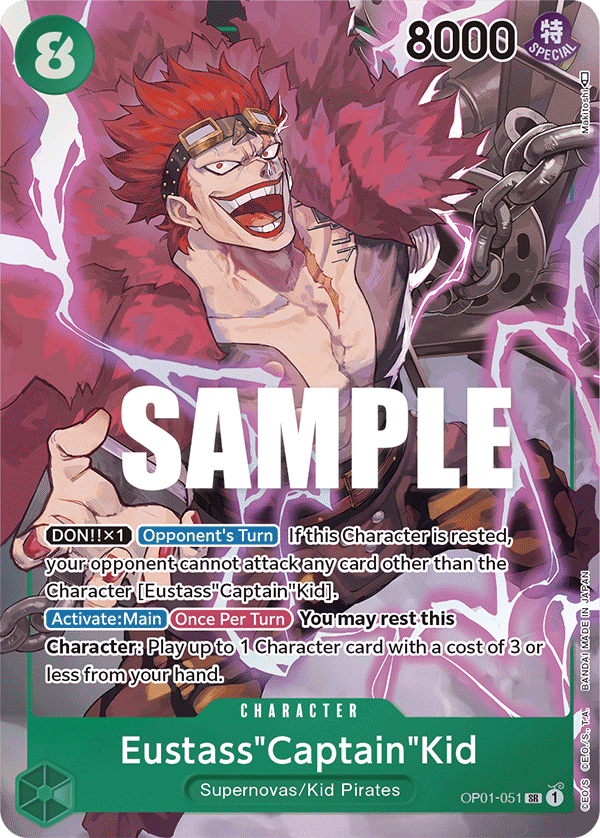 Eustass"Captain"Kid (OP01-051) (V.2)