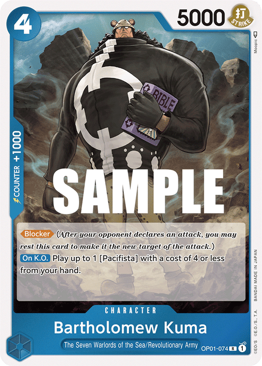 Bartholomew Kuma (OP01-074)